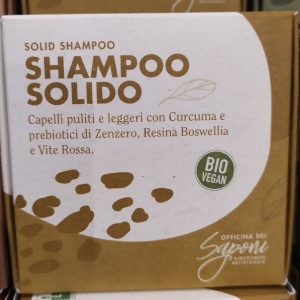 Shampoo Solido Curcuma e Zenzero
